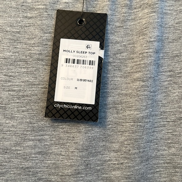 CITY CHIC M/18 MOLLY SLEEP OVERSIZED SOFT & CUDDLY TOP. - Picture 3 of 8